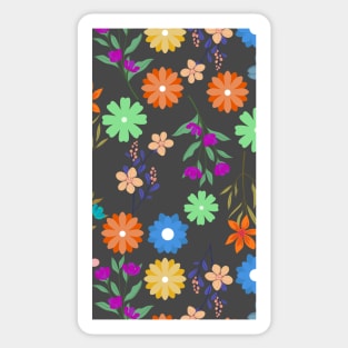 Vector flowers pattern Sticker